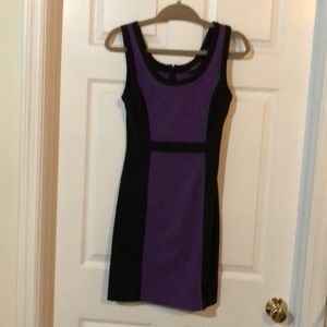 Purple & Black Dress by Friends
